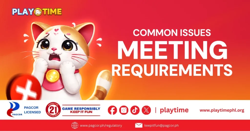 Common Issues Meeting Requirements